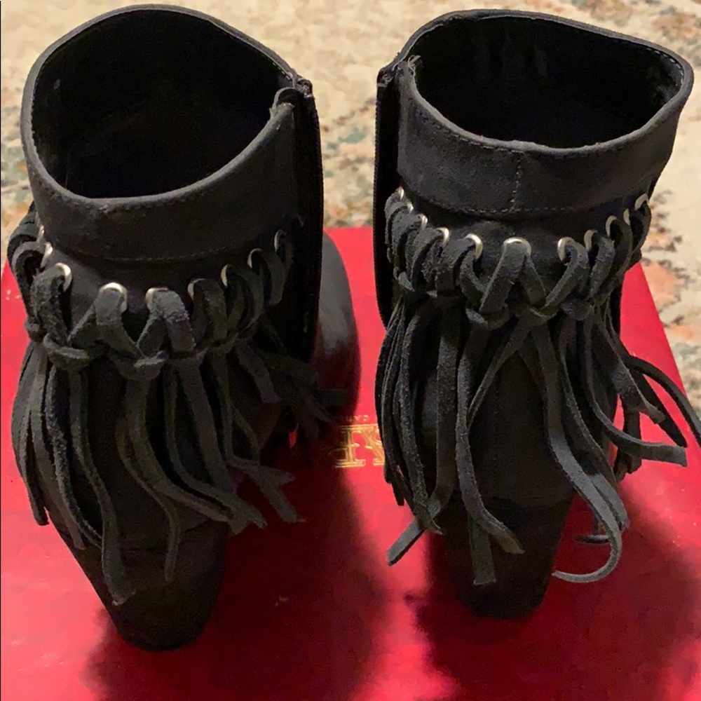 Fringe Booties - Picture 2 of 4